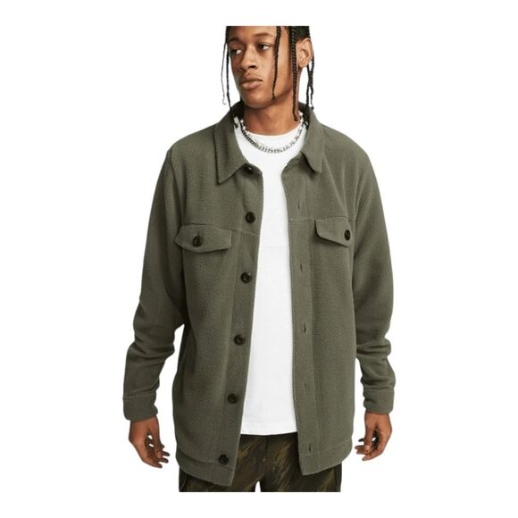 Nike Sportswear Utility Jacket Mens Size's Green DZ5437-325 NWT MSRP$140 - Picture 1 of 16